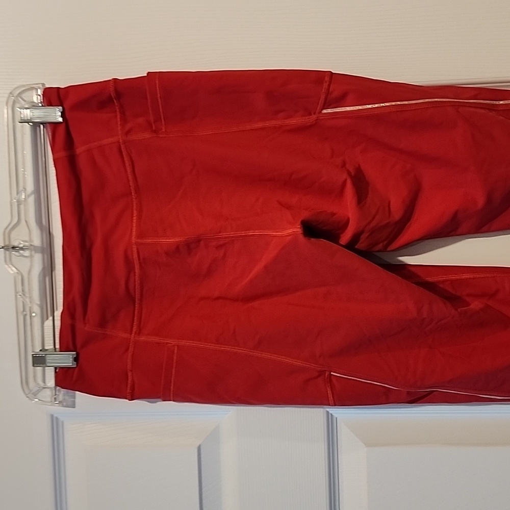 Victoria's secret red knockout tights med